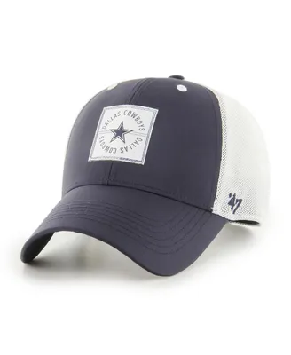Men's '47 Brand Navy Dallas Cowboys Disburse Mvp Trucker Adjustable Hat