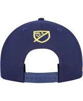 Men's New Era Navy Nashville Sc Kick Off 9FIFTY Snapback Hat