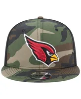 Men's New Era Camo Arizona Cardinals Classic Trucker 9FIFTY Snapback Hat