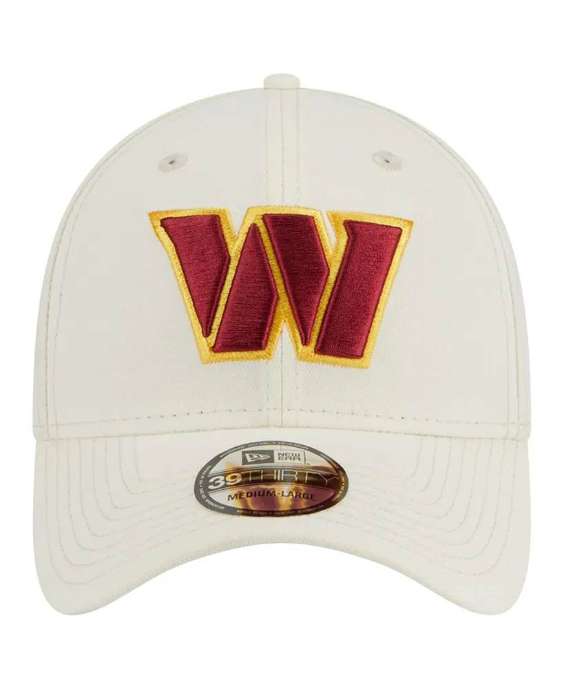 Men's New Era Cream Washington Commanders Classic 39THIRTY Flex Hat