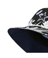 Men's '47 Brand Black Dallas Cowboys Dark Tropic Bucket Hat