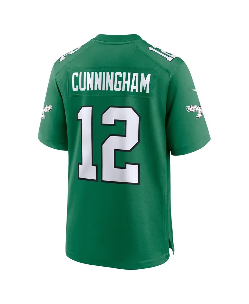 Men's Nike Randall Cunningham Kelly Green Philadelphia Eagles Alternate Retired Player Game Jersey