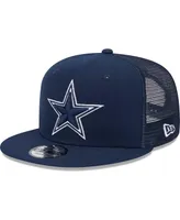 Men's New Era Navy Dallas Cowboys Main Trucker 9FIFTY Snapback Hat