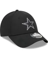 Men's New Era Black Dallas Cowboys Main B-Dub 9FORTY Adjustable Hat