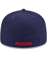 Men's New Era Navy Arizona Wildcats Evergreen 59FIFTY Fitted Hat