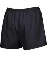 Women's Champion Black Georgia Bulldogs Football Fan High Waist Shorts