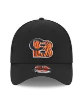 Men's New Era Black Cincinnati Bengals City Originals 39THIRTY Flex Hat