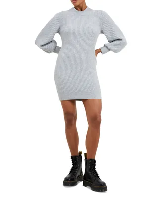 French Connection Women's Vhari Ribbed Crewneck Dress