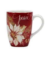 Certified International Winters Joy 16 oz Mugs Set of 4