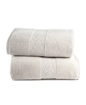 Clean Design Home x Martex Allergen-Resistant Savoy 2 Pack Bath Towel Set