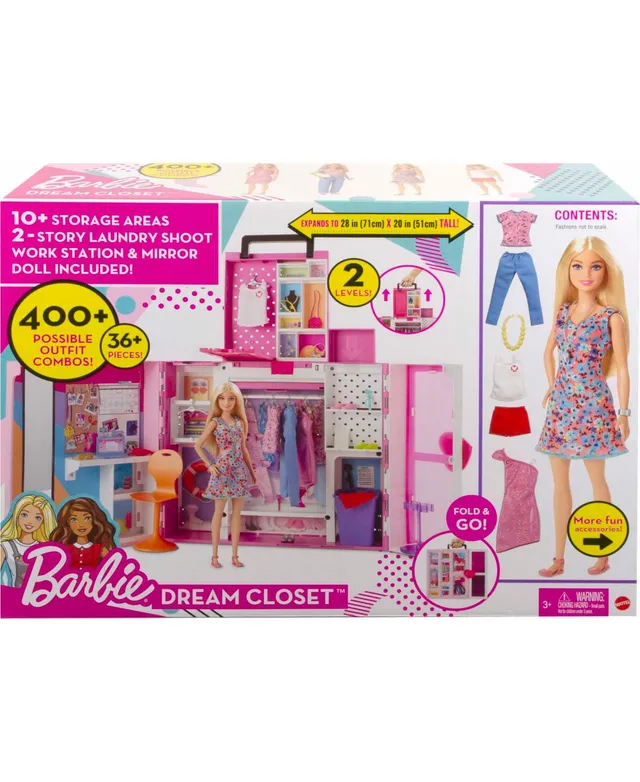 Barbie Dreamhouse Doll House Playset, House with accessories - Macy's