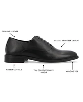 Thomas & Vine Men's Trenton Tru Comfort Foam Plain Toe Oxford Dress Shoes