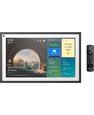 Amazon Echo Show 15 | Full Hd 15.6" smart display with Alexa and Fire Tv built in | Remote not included