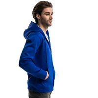 Mio Marino Big & Tall Premium Zip-Up Hoodie for Men with Smooth Silky Matte Finish Cozy Fleece Inner Lining Sweater Hood
