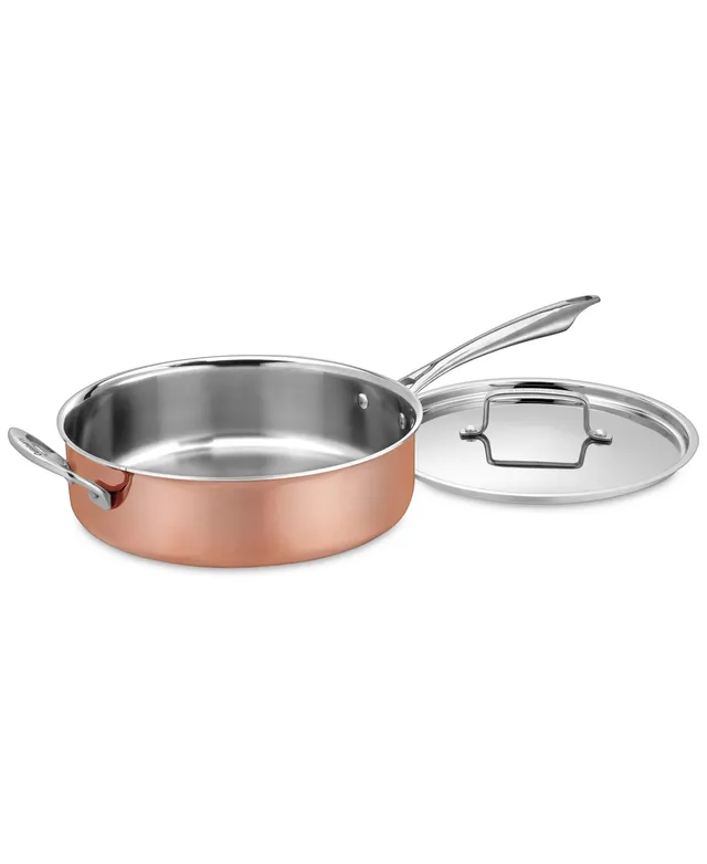 Cuisinart Copper Tri Ply 10 Piece Cookware Set