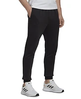 adidas Men's Cozy Fleece Tapered Leg Mid-Rise Jogger Pants