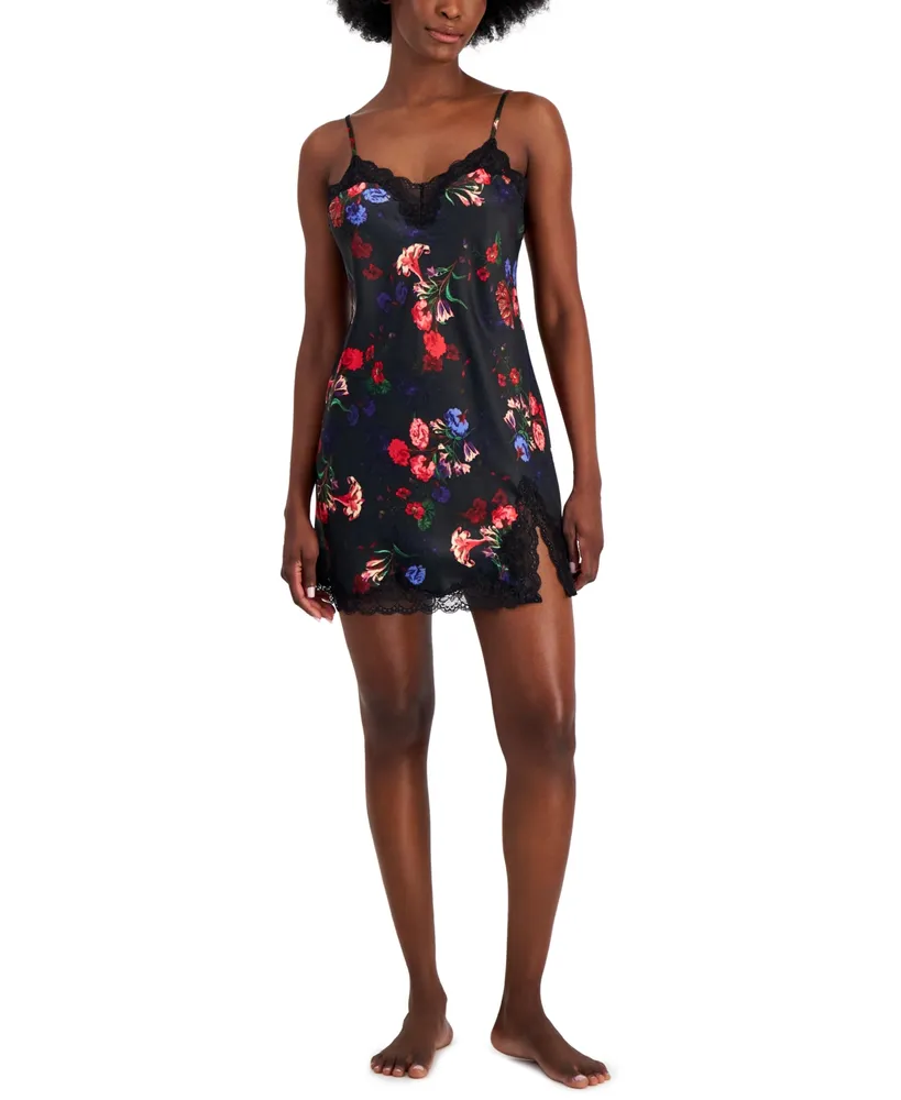 I.n.c. International Concepts Women's Floral Chemise, Created for Macy's