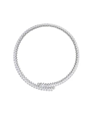 Macy's Cubic Zirconia Marquise Collar Necklace