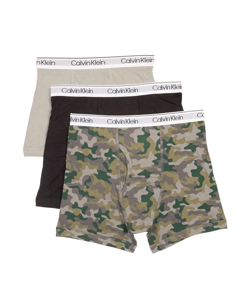 Calvin Klein Big Boys Boxer Briefs, Pack of 3