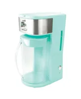 Brentwood Iced Tea and Coffee Maker in Blue with 64 Ounce Pitcher