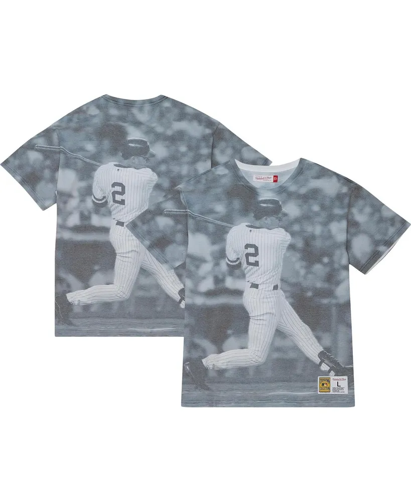 Youth Mitchell & Ness Jackie Robinson White Brooklyn Dodgers Sublimated Player T-Shirt Size: Small