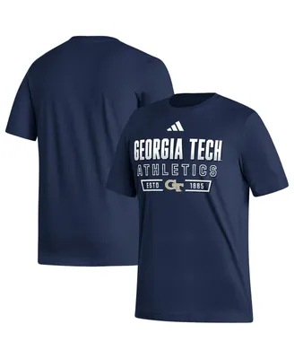 Men's adidas Navy Georgia Tech Yellow Jackets Head of Class Fresh T-shirt