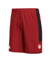 Men's adidas Crimson Indiana Hoosiers Aeroready Shorts