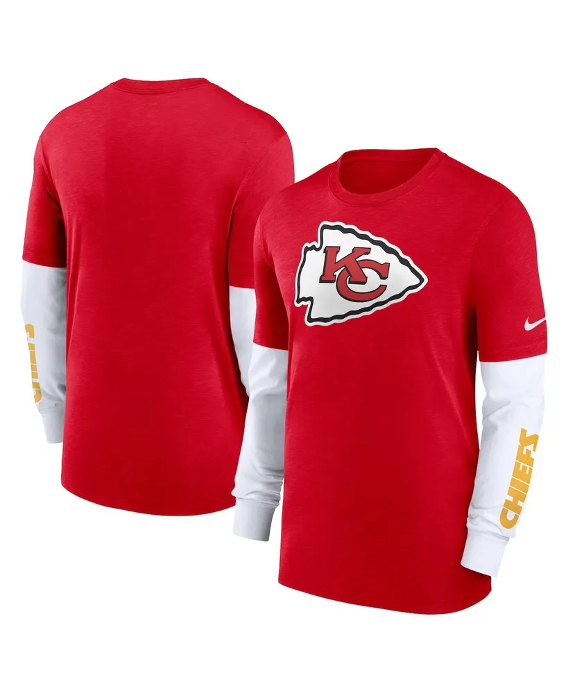 Kansas City Chiefs Youth Primary Logo Long Sleeve T-Shirt - Red