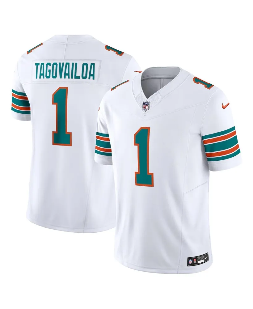 Nike Youth Boys Tua Tagovailoa Aqua Miami Dolphins Alternate Game Jersey