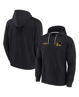 Men's and Women's Fanatics Signature Black Golden State Warriors Super Soft Fleece Pullover Hoodie