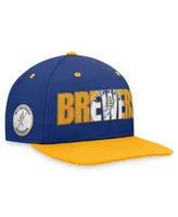 Men's Nike Royal Milwaukee Brewers Cooperstown Collection Pro Snapback Hat