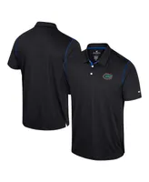 Men's Colosseum Black Florida Gators Cameron Polo Shirt