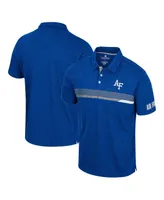 Men's Colosseum Royal Air Force Falcons No Problemo Polo Shirt