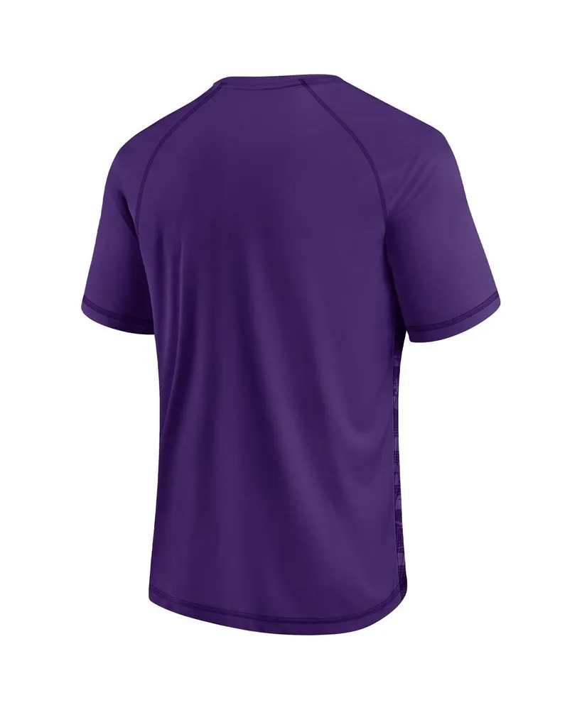 Men's Fanatics Purple Minnesota Vikings Hail Mary Raglan T-shirt