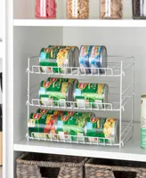 Smart Design Adjustable 3-Tier Rack Can Organizer