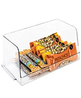 Smart Design Set of 2 Stackable Household Bin, 7" x 12.5"