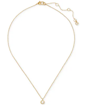 Kate Spade New York Mini Pendant Necklace, 16" + 3" extender