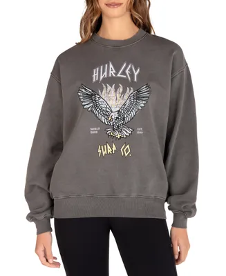 Hurley Juniors' Tour Boyfriend Graphic Sweatshirt