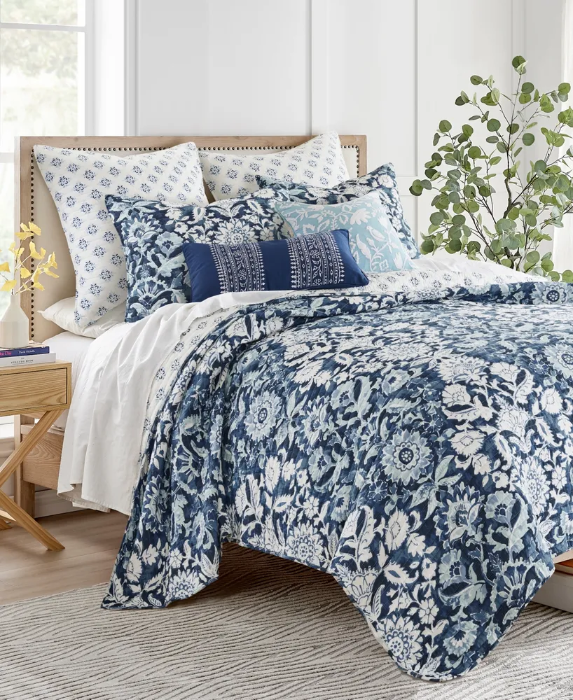 Levtex Laure Reversible 3-Pc. Quilt Set, Full/Queen
