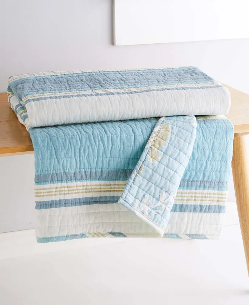 Levtex Kailua Reversible Quilted Throw, 50" x 60"