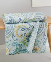 Levtex Cortona Paisley Reversible Quilted Throw, 50" x 60"