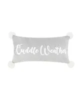 Levtex Winterland Cuddle Weather Decorative Pillow, 12" x 24"