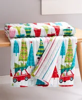 Levtex Holly Jolly Quilted Throw, 50" x 60"