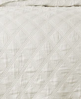 Levtex Washed Linen Relaxed Textured Quilt