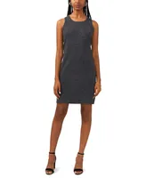 Msk Women's Round-Neck Sleeveless Sweater Dress