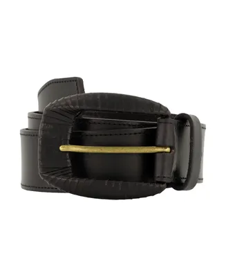 Frye Women's 35mm Wrapped Buckle Leather Belt