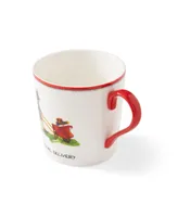 Kit Kemp for Spode Christmas Doodles Special Delivery Mug