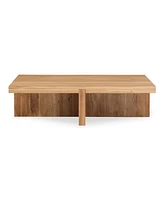 Folke 50" Oak Rectangle Coffee Table