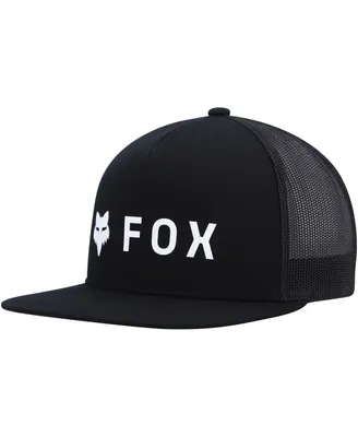 Men's Fox Black Absolute Mesh Snapback Hat