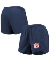 Women's Under Armour Navy Auburn Tigers Fly By Run 2.0 Performance Shorts